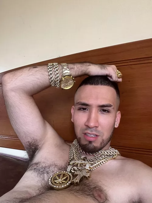 Gangster HAIRY CHEST you know mannnnn by brucebrown530