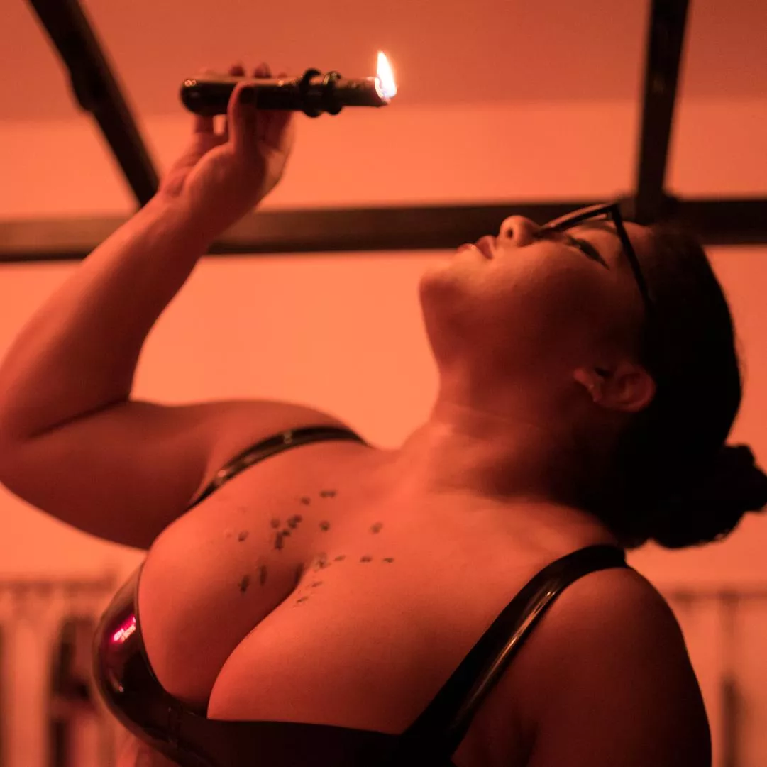 Hot candle wax was huge part of my kink awakening - by Mistress Rogue posted by MistressRogueFl