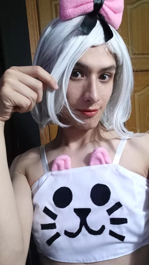 I feel cute with this new garment 😊😊😊 by Wendolin12