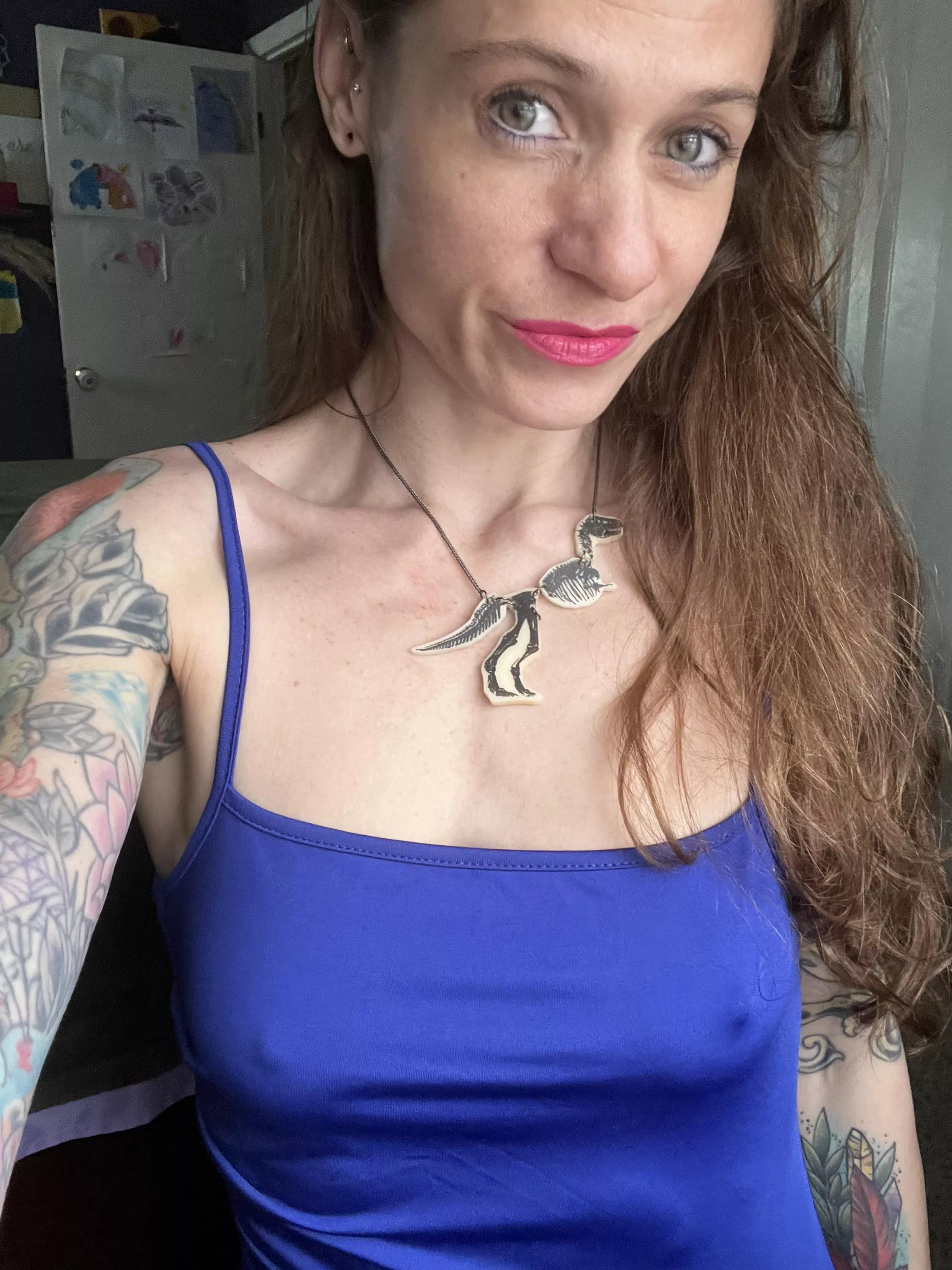 I tried on a blue dress this afternoon. Quickly loved it! posted by that_Libra