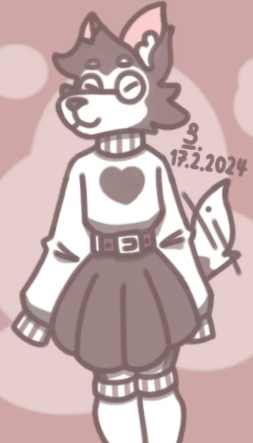 Jack likes his new outfit! (Art by me :3) by Anonymous_ish_Guy