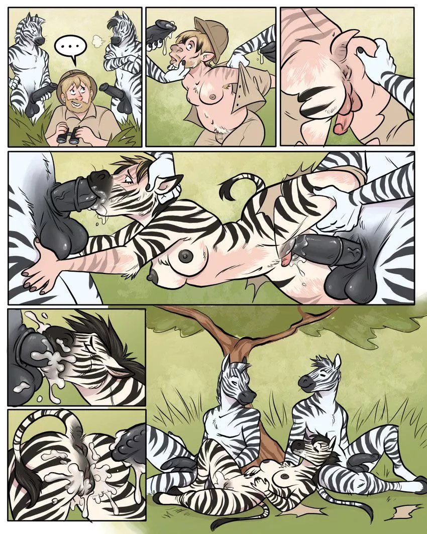 Joining the Herd (Art by Bubbeh) posted by WolfMutt9