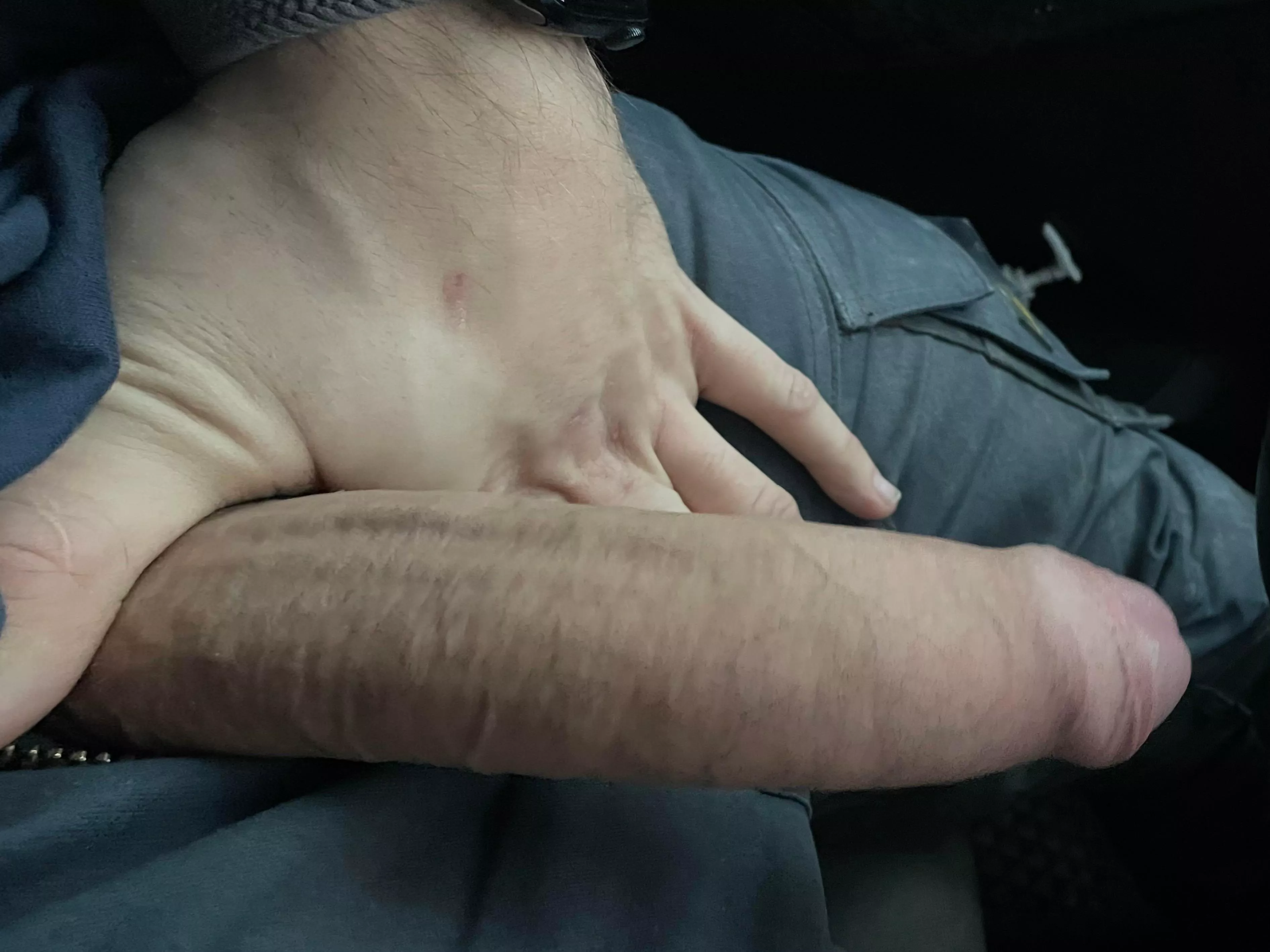 Letting it breath at work in my car 😱 posted by Think-Air-9730