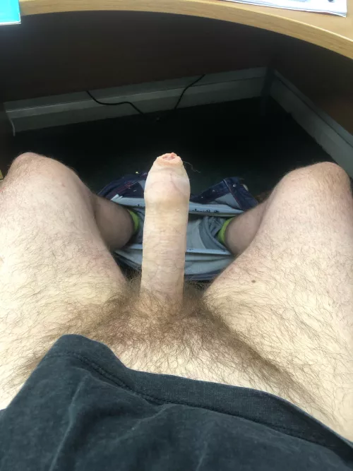 Lone working in the office today. I could probably get naked by furrow4407