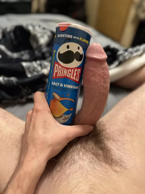 My girthy cock next to a full size Pringles can 😈 by teepee_77