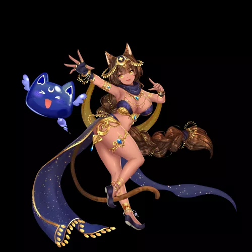 Neko legs [Horny Suika: Wet Watermelon] by Hazneliel