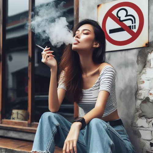 smoking prohibited ! so what by Claudia-2023