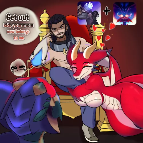 smolder mom (art by me) by Crampedcandy115