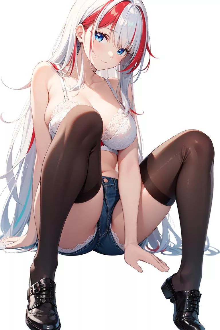 Thigh-Highs & Denim Shorts posted by CheetahSperm18