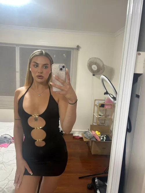 Tight, black and sexy perfect for a night out! by Eva_Hughes