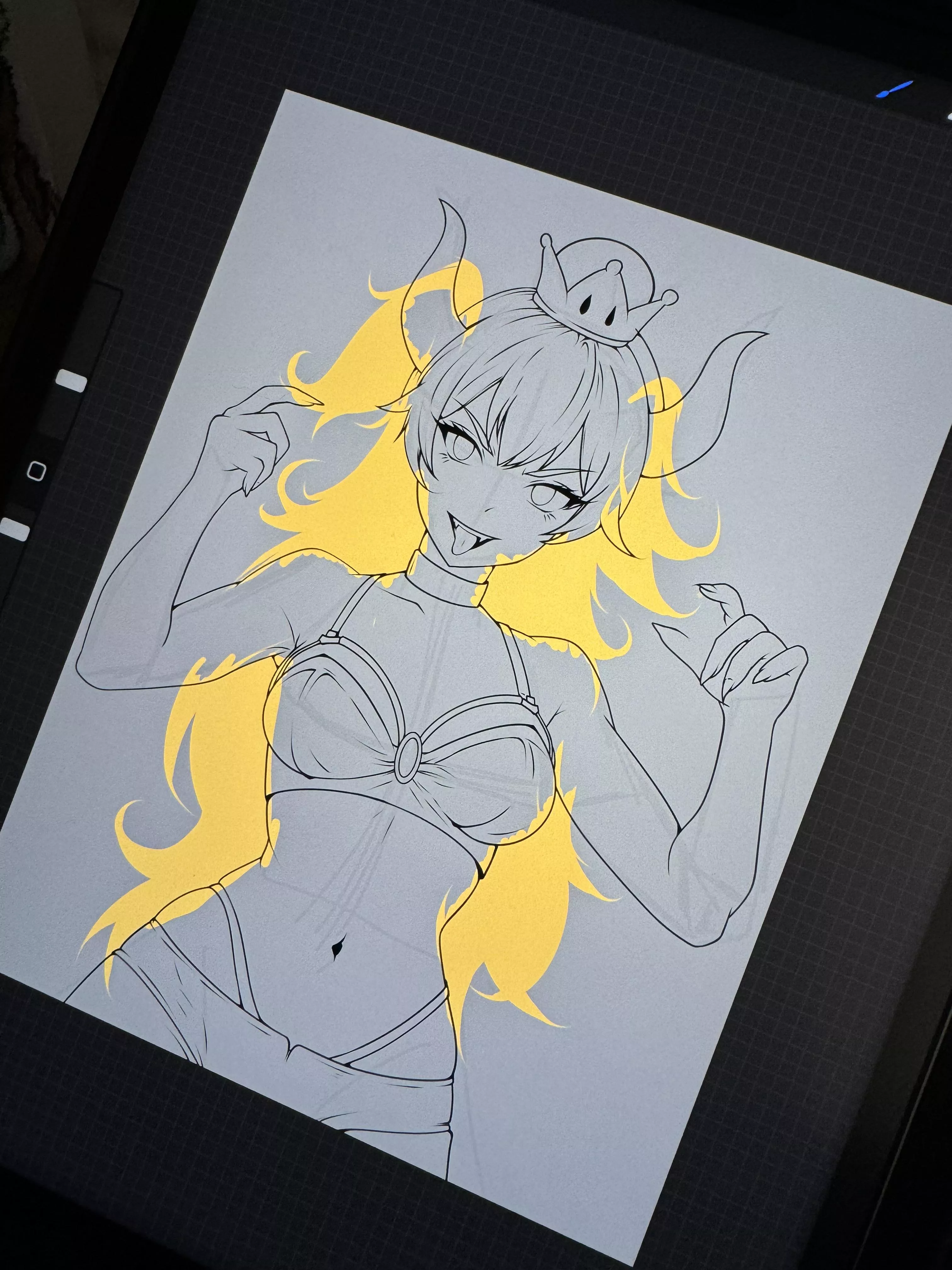 Wip for a gaming con posted by Pyropenart13