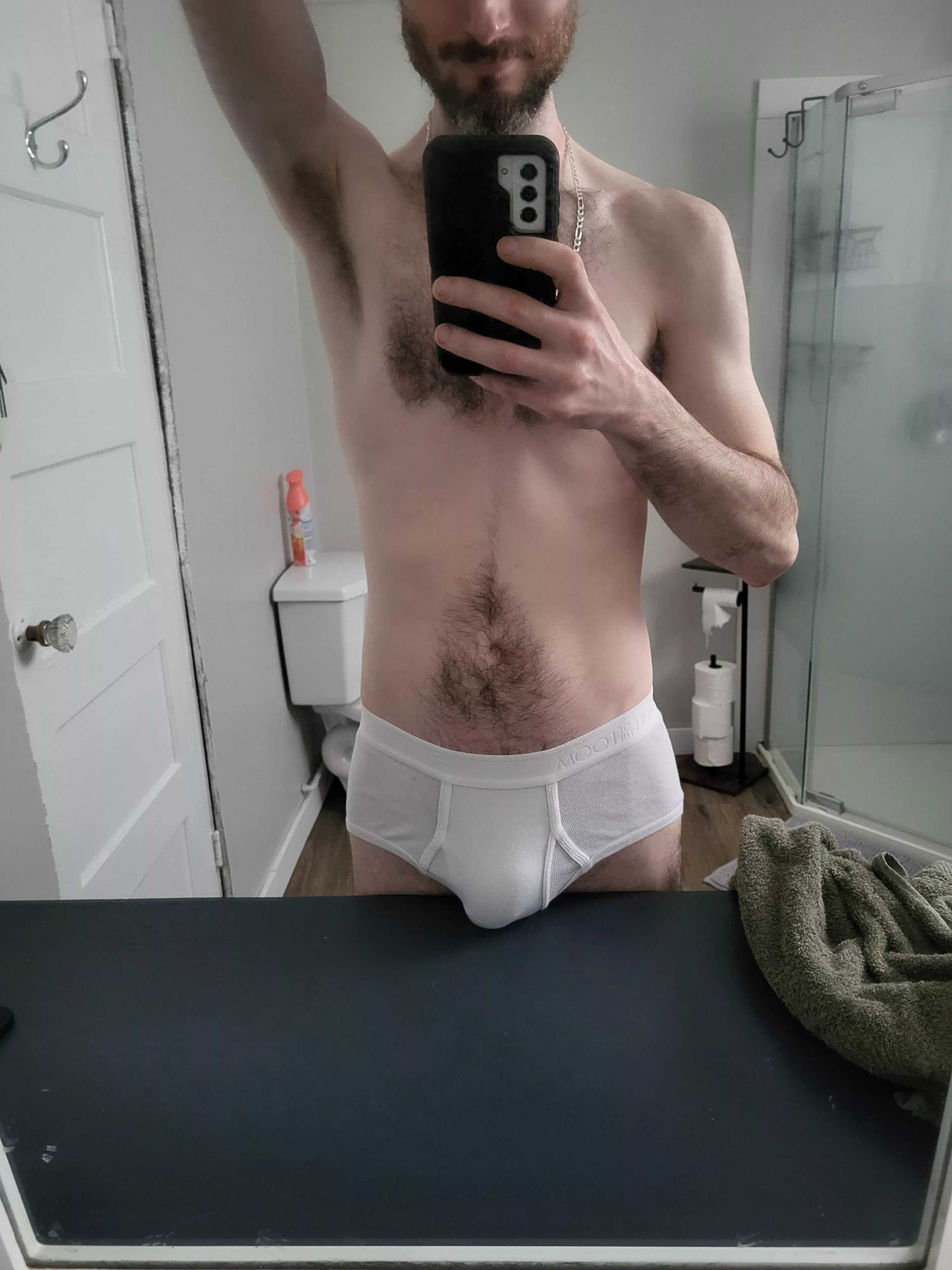 You getting in there before or after my shower? posted by Double-Win305