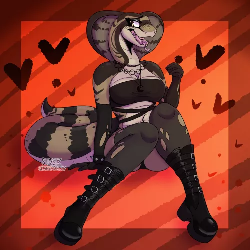 Beyond striking!! [Art by me, @silver.starlily on Instagram] by Silverstarlily