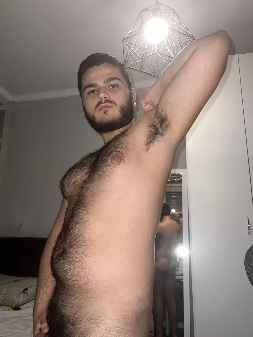 Come lick my dark hairy armpit by Former_Judge6015