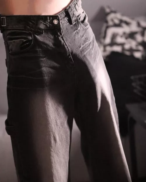 Even through the jeans I can't hide it🫣 by Slushreddit