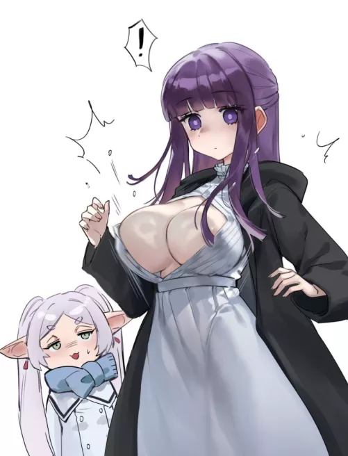 Frieren & Fern (Foolish_potato) [Sousou no Frieren] by mundane_lifeline