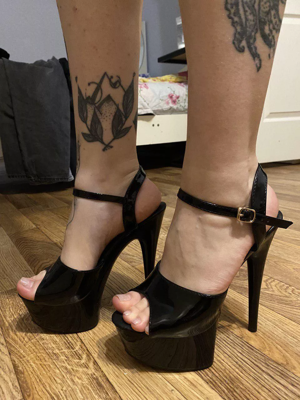 glossy super cool high heels posted by Addyson_Wolf_