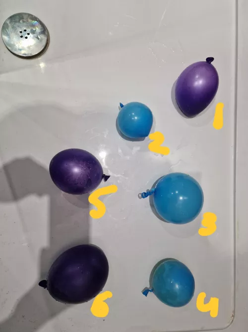 Gunge Balloon Swimsuit Filling - 23F by PantsFillingGirl