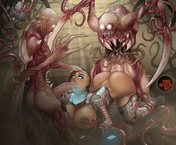 In space, no one can hear your orgasmic scream (VirusInfectedart) [dead space] by frukt_7