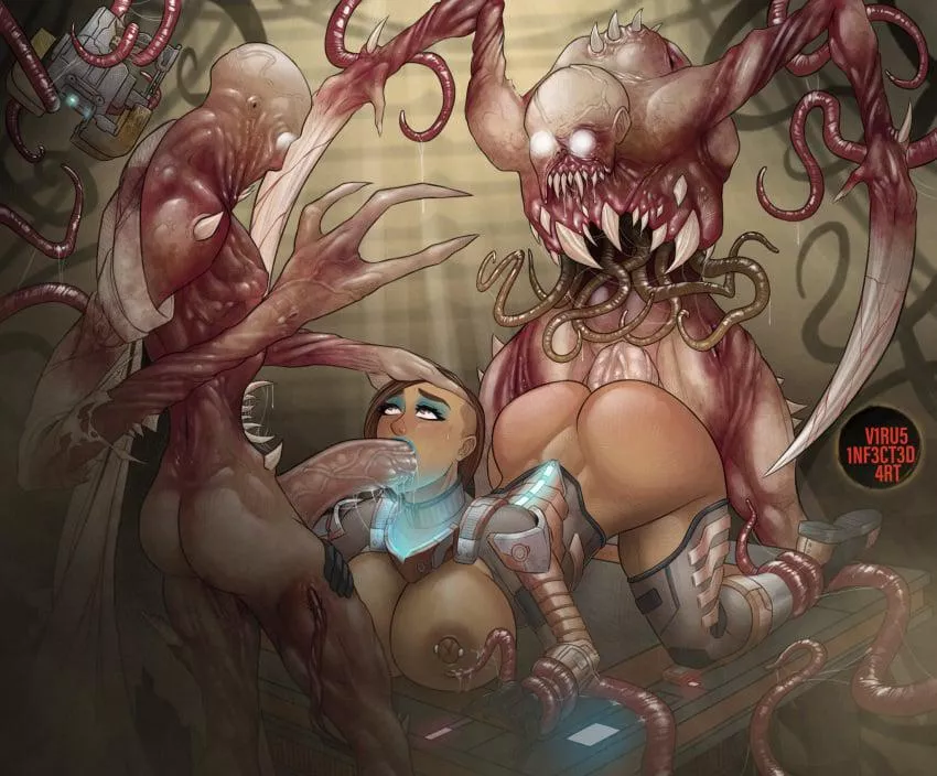 In space, no one can hear your orgasmic scream (VirusInfectedart) [dead space] posted by frukt_7