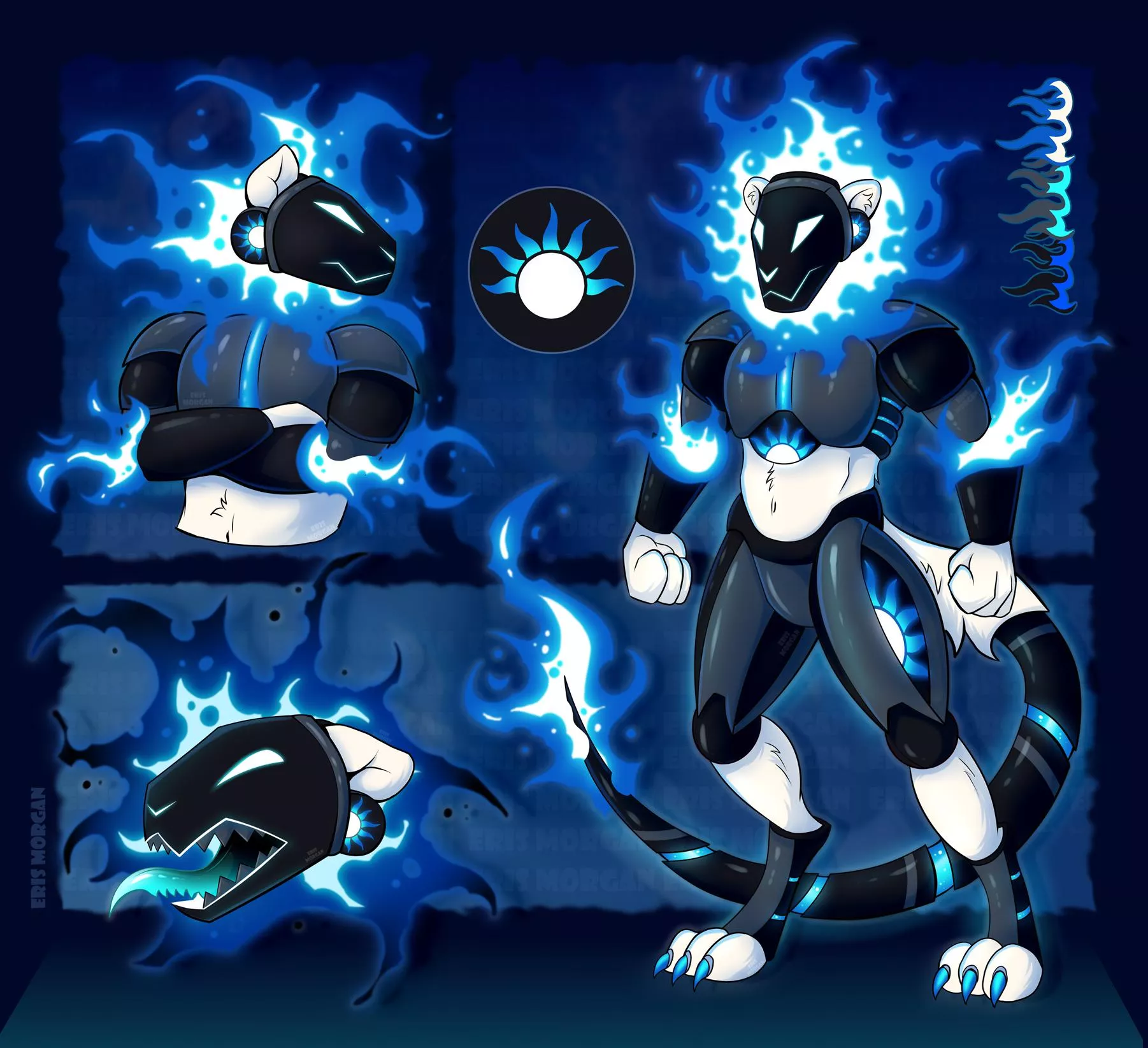 Lion Protogen ( Adopt by me) - Auction link in comments posted by Eris_Morgan