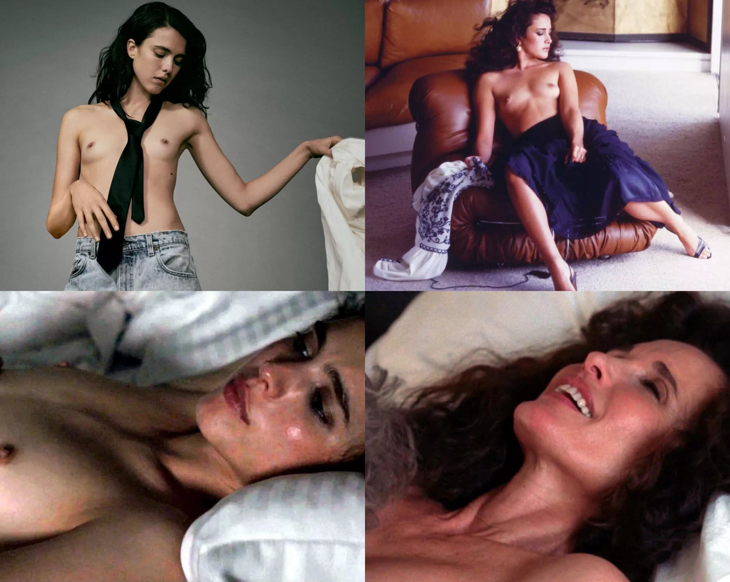 Margaret Qualley and her mom Andie Macdowell posted by timsa17