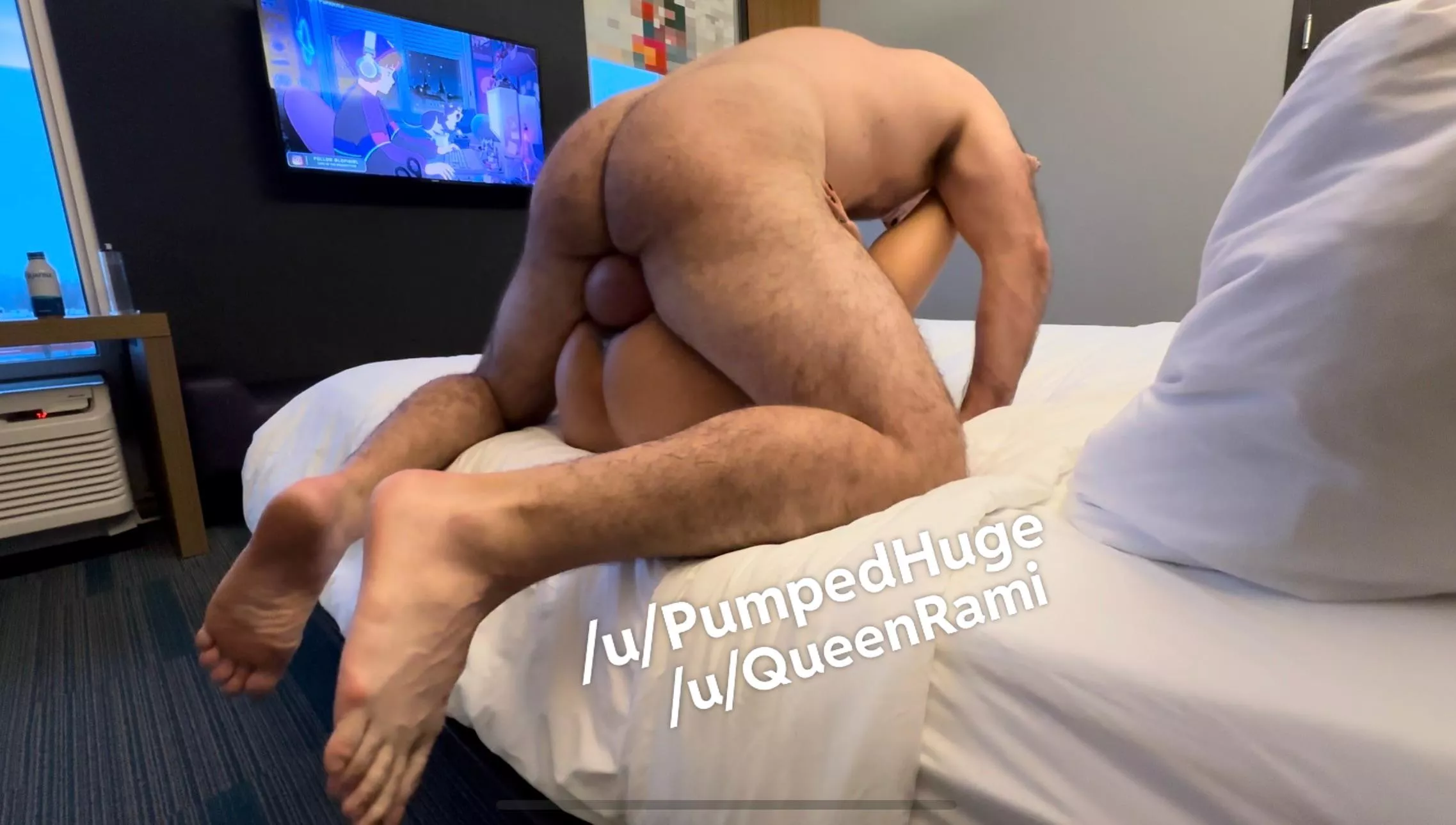 My massive pumped balls on display as I impale /u/QueenRami posted by PumpedHuge