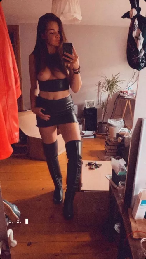 Nice leather Outfit by Ok_Leg891