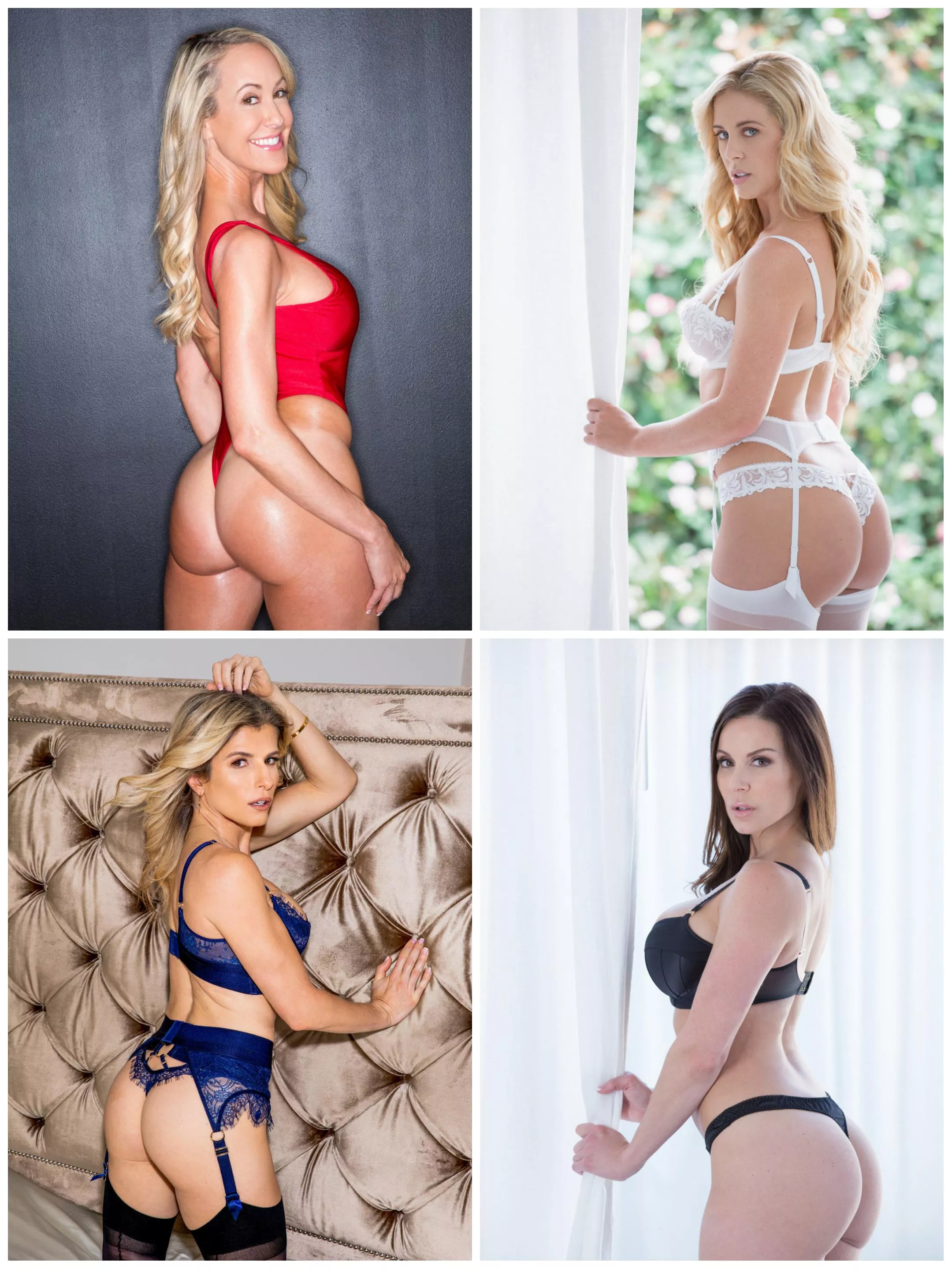 Pick 2 for a MILF threesome: [Brandi Love] vs [Cherie DeVille] vs [Cory Chase] vs [Kendra Lust] posted by meltedplankton