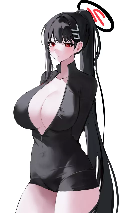 Ponytail Rio [Blue Archive] by CheetahSperm18