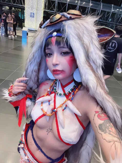 Princess Mononoke (San) by Umeko J by _trapd00r_