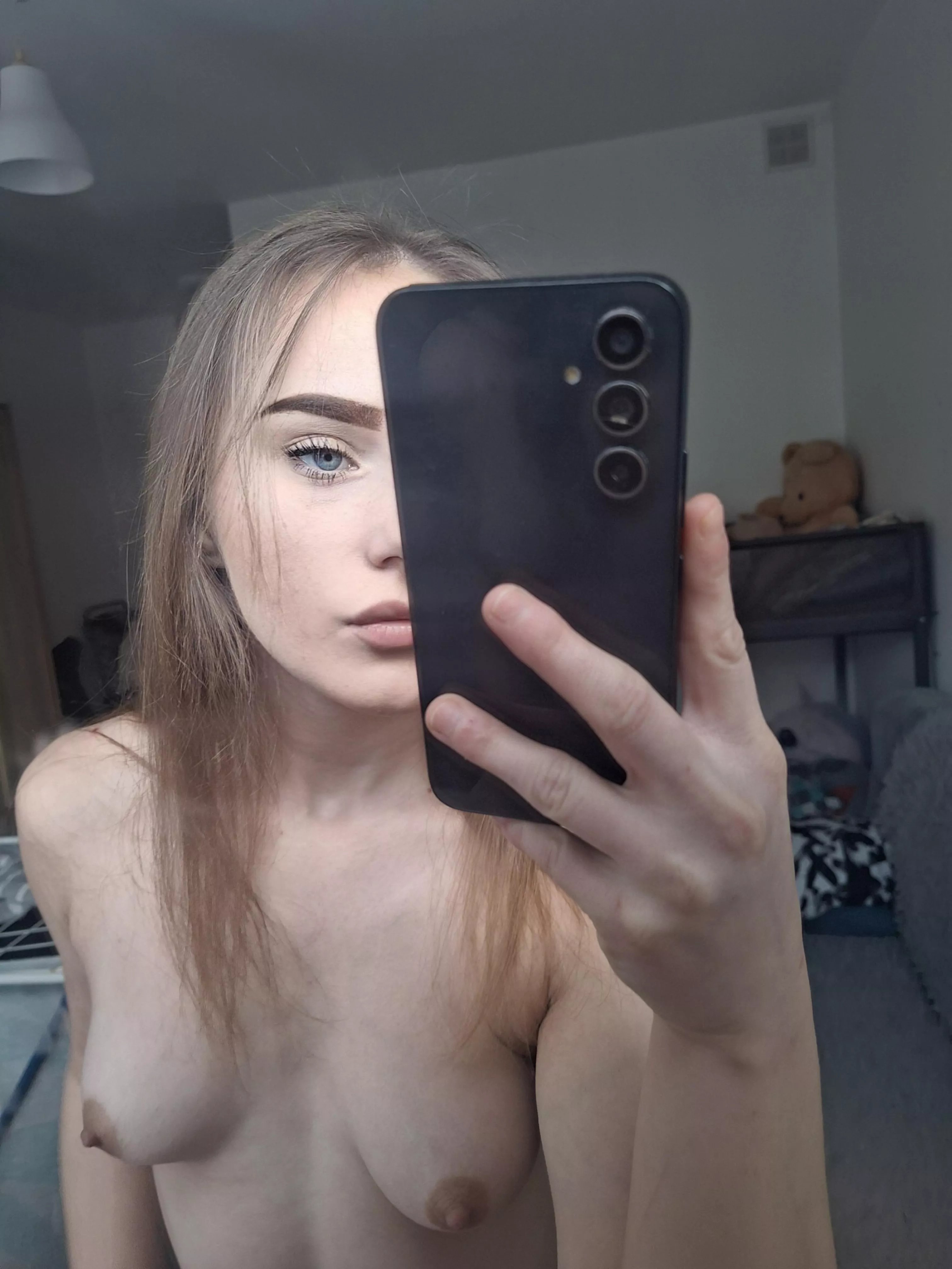 Quick morning selfie posted by AngrilyMute