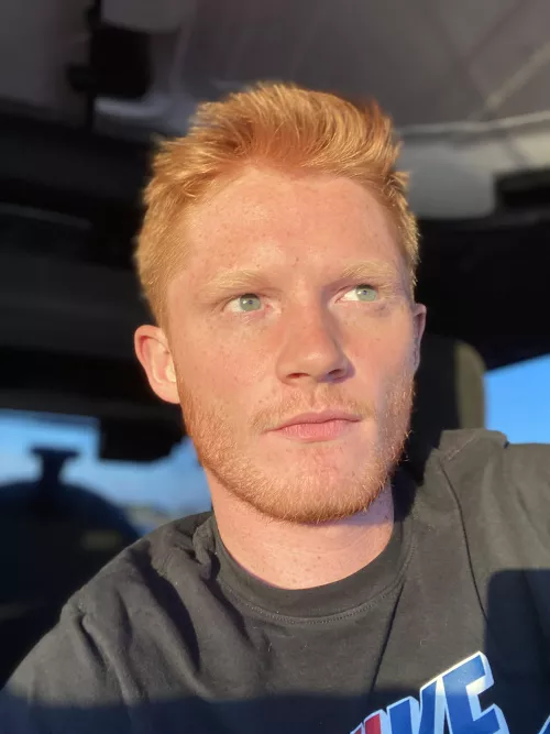 Red in the head fire in the…. by Ok-Rip4413