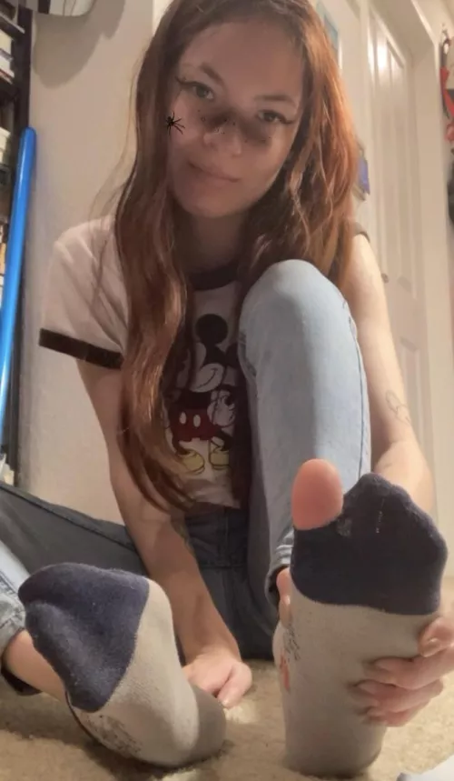 [selling] Who likes a little ankles cum to??~Selling panties/socks/bras/vials/digital~ by SlutSellingSocks