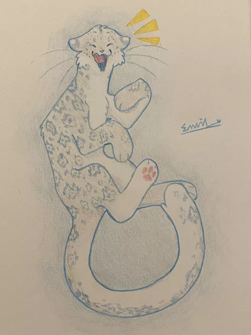 Snow leopard. by Alarming-Pea-3890