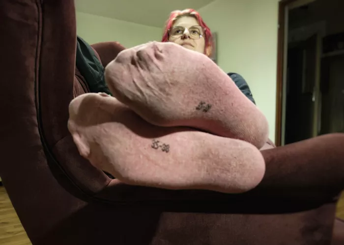 Socks matching my hair :p [F] by crystal_Hills