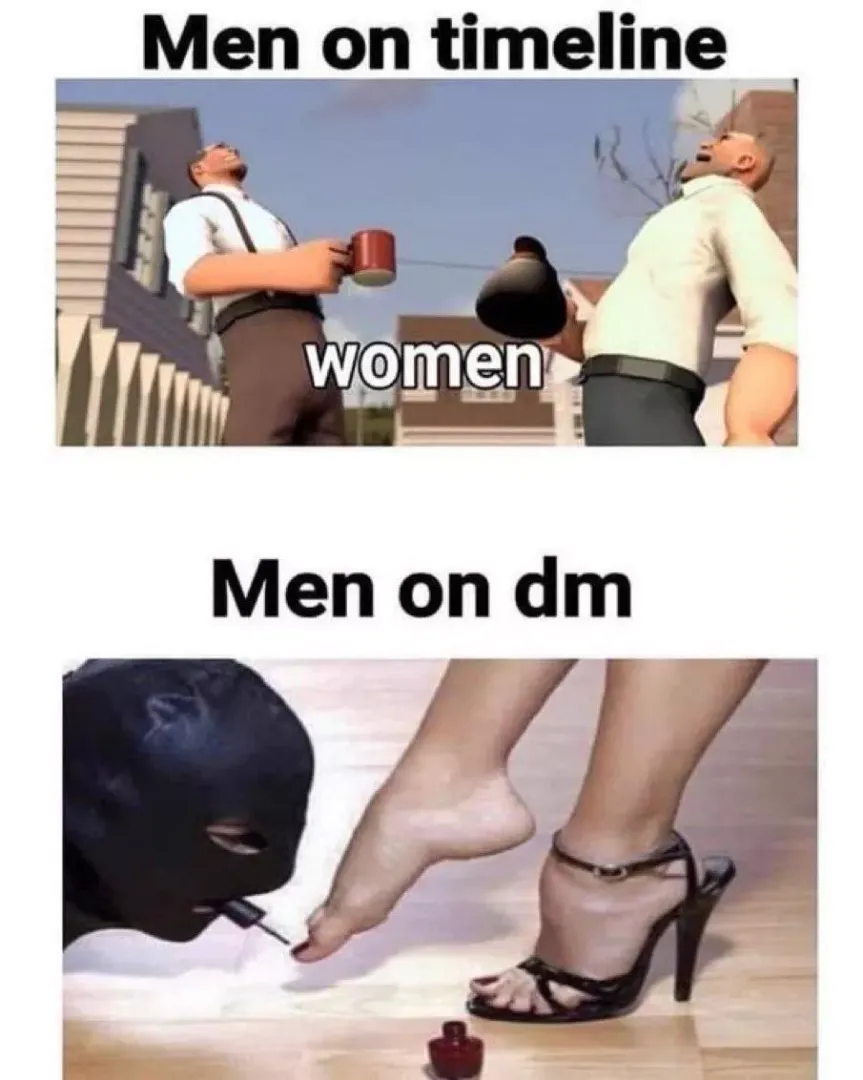 Subs posts vs DMs by TheDommeMomme