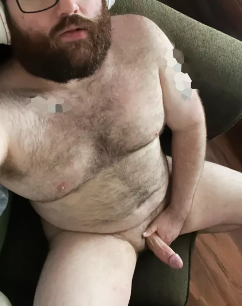 Such a shame for a lap this inviting to be so empty. Come fill it while I fill you. by studmuttreturns