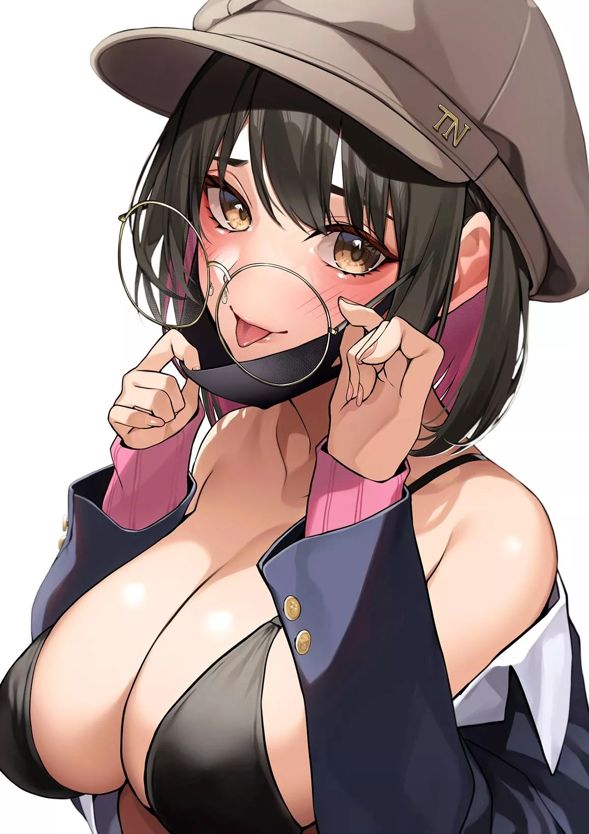 Taking Off her Glasses/Mask posted by CheetahSperm18