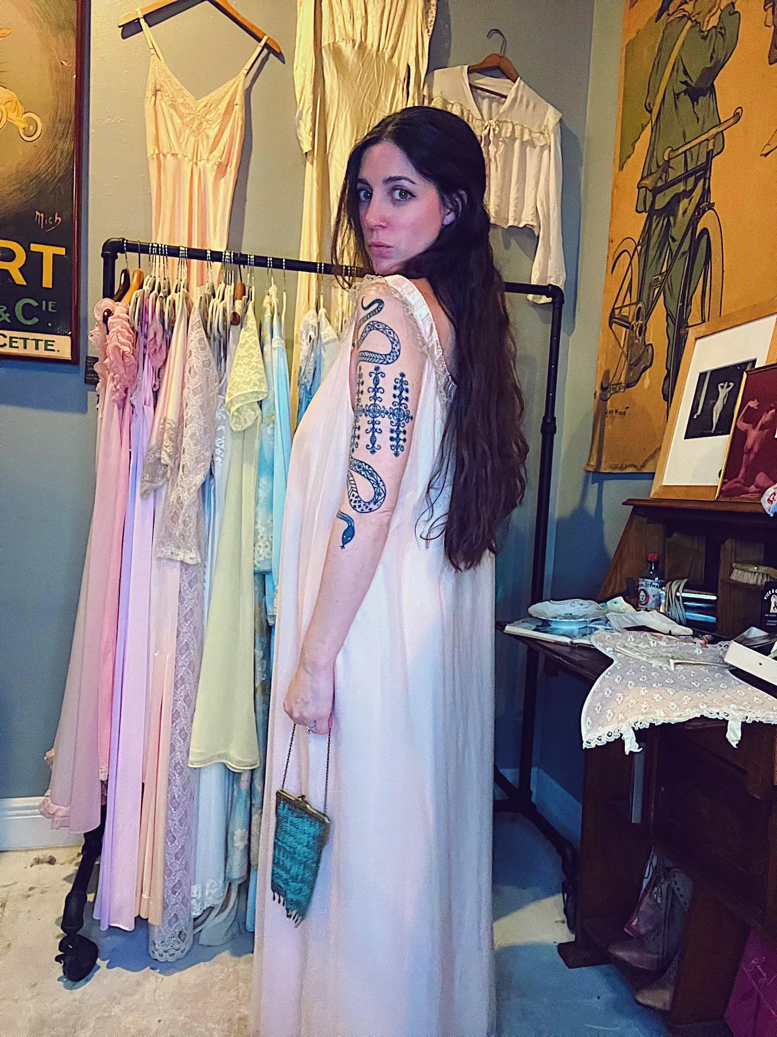 The sweetest vintage dress @prettysadiereed posted by PrettySadieReed