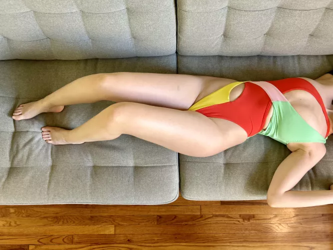 There is one more color left to complete my wonderful pallet.... Love my new one-piece... by Sunnysinful2000