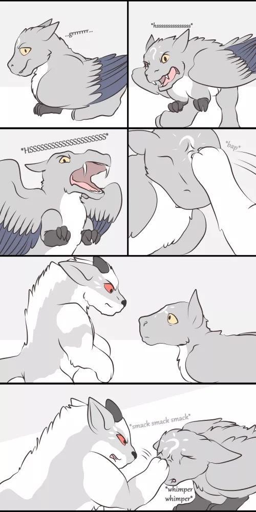 Wanderer is being bad (And Palisade is having NONE of it) by Makuta_Servaela