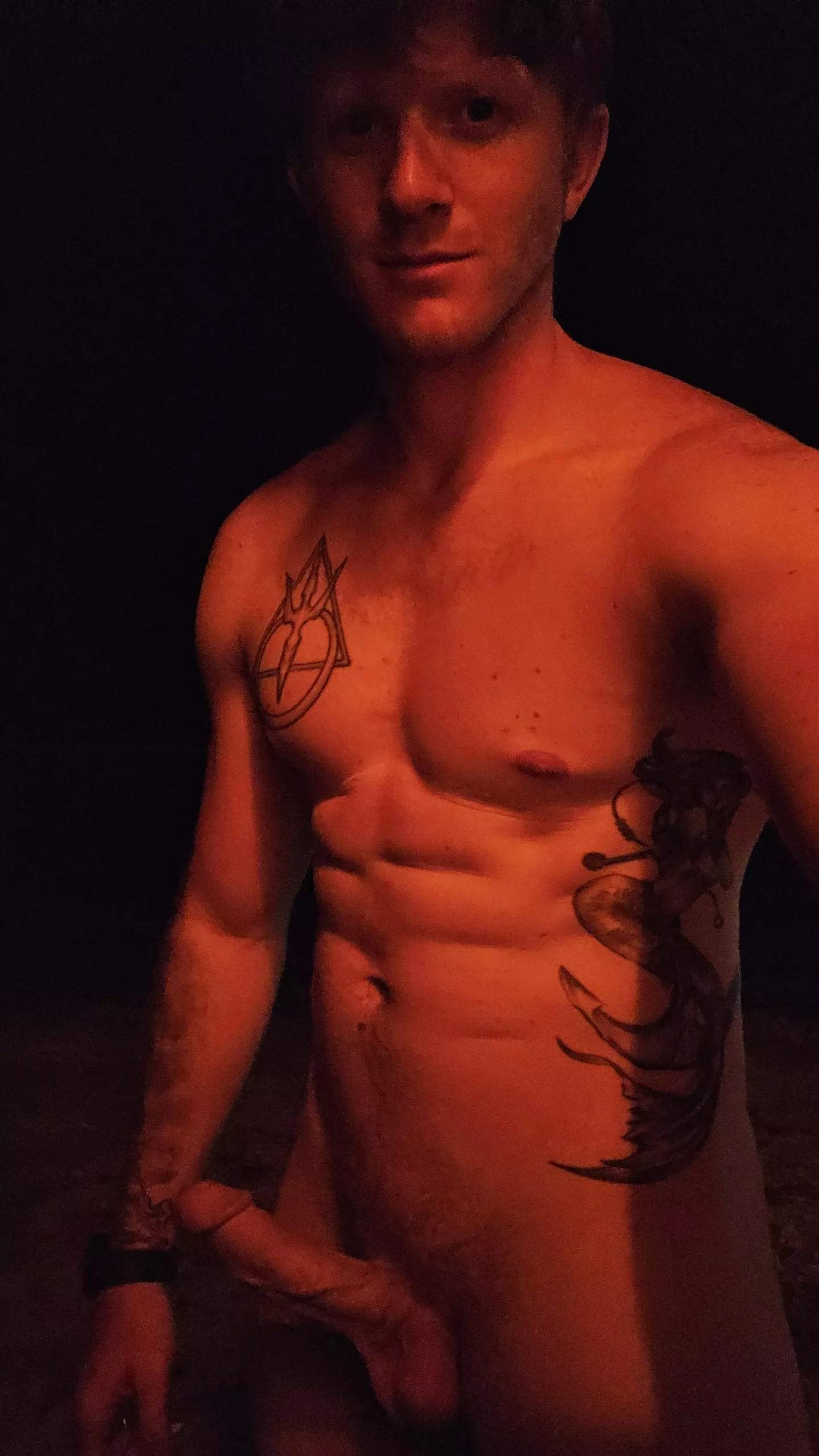 When it's dark out, what's the point of clothes?  posted by PlayTimeCouple21