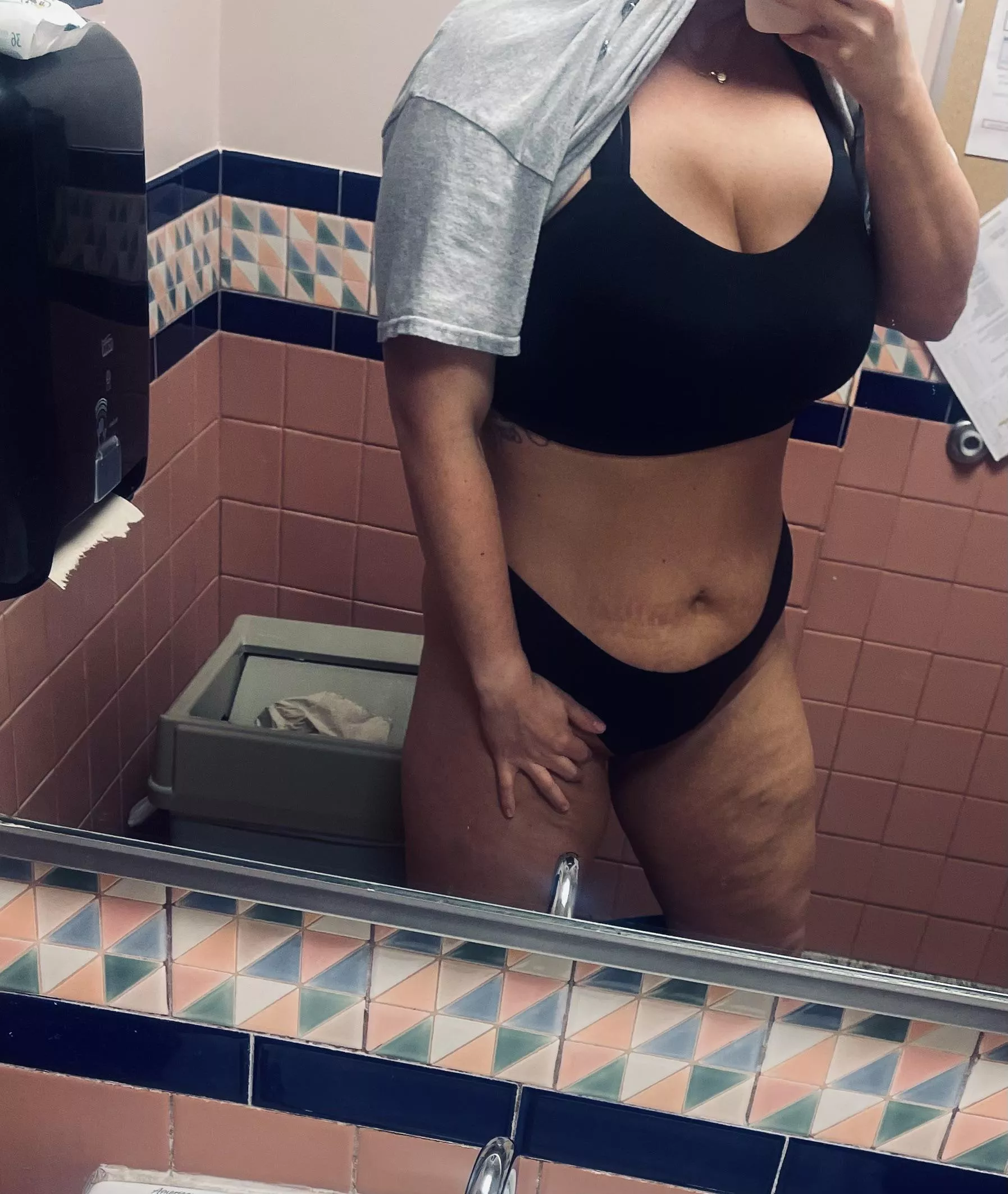 Wish I was flashing my patients posted by HotwifeNurse18