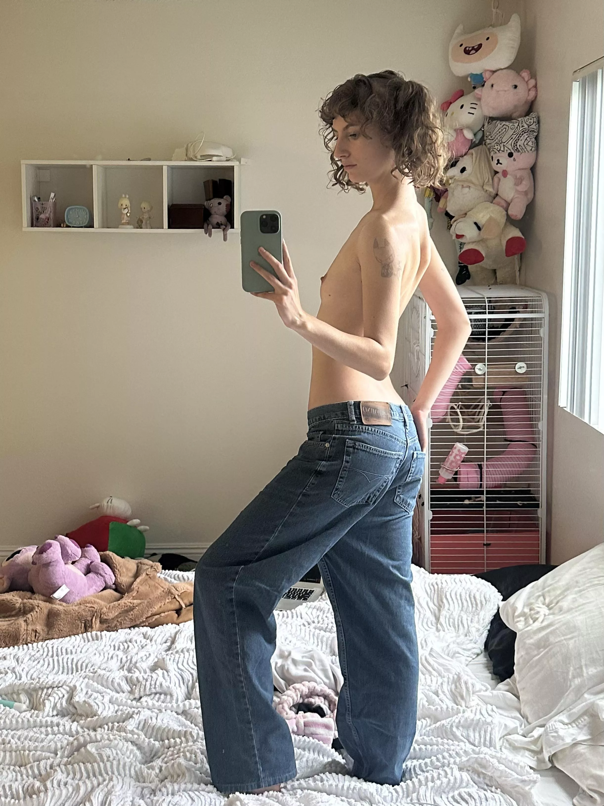 Would you put my fun sized titties in your mouth? posted by quarantinevagene