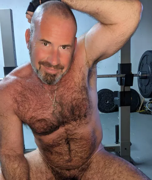 Yeah I workout naked in my basement by fitdad_dan