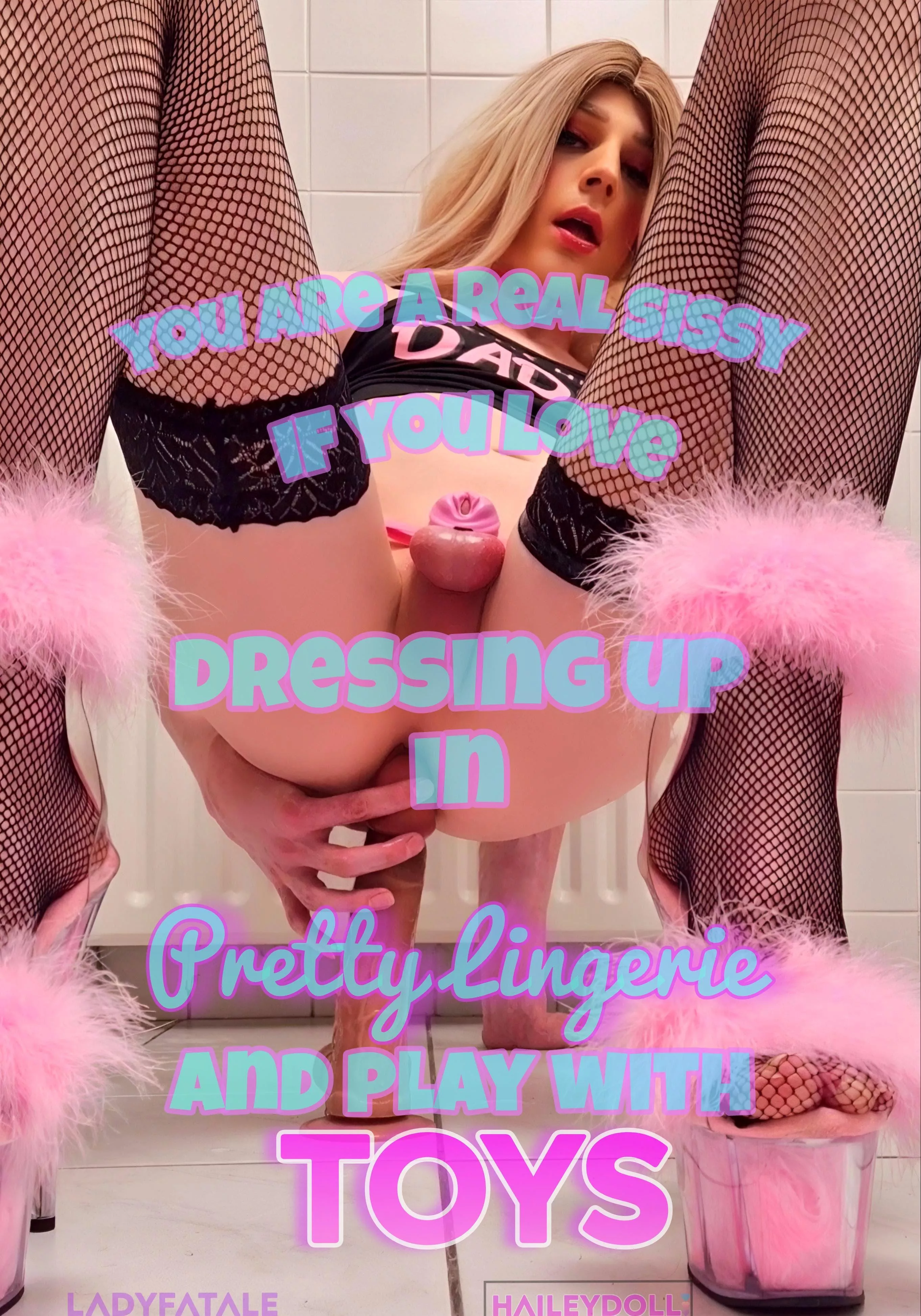 Are you a real sissy? I know I am posted by Fairy_doll69