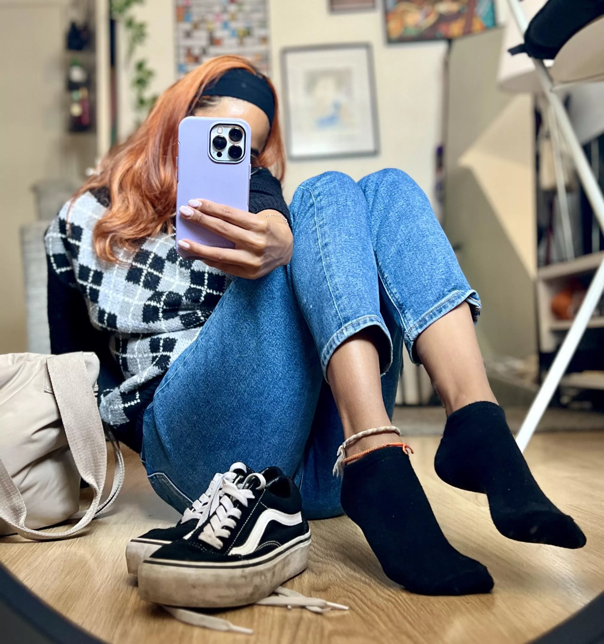 Best combo: Dirty Vans and dirty socks 😈 posted by isa_stillsinning