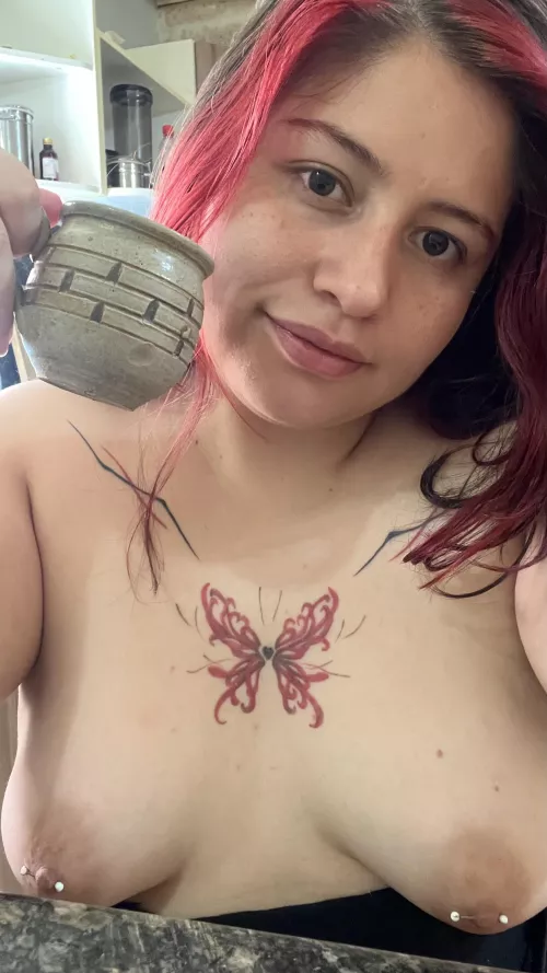 First you would lick my tits and then have breakfast by Chica-Incognita