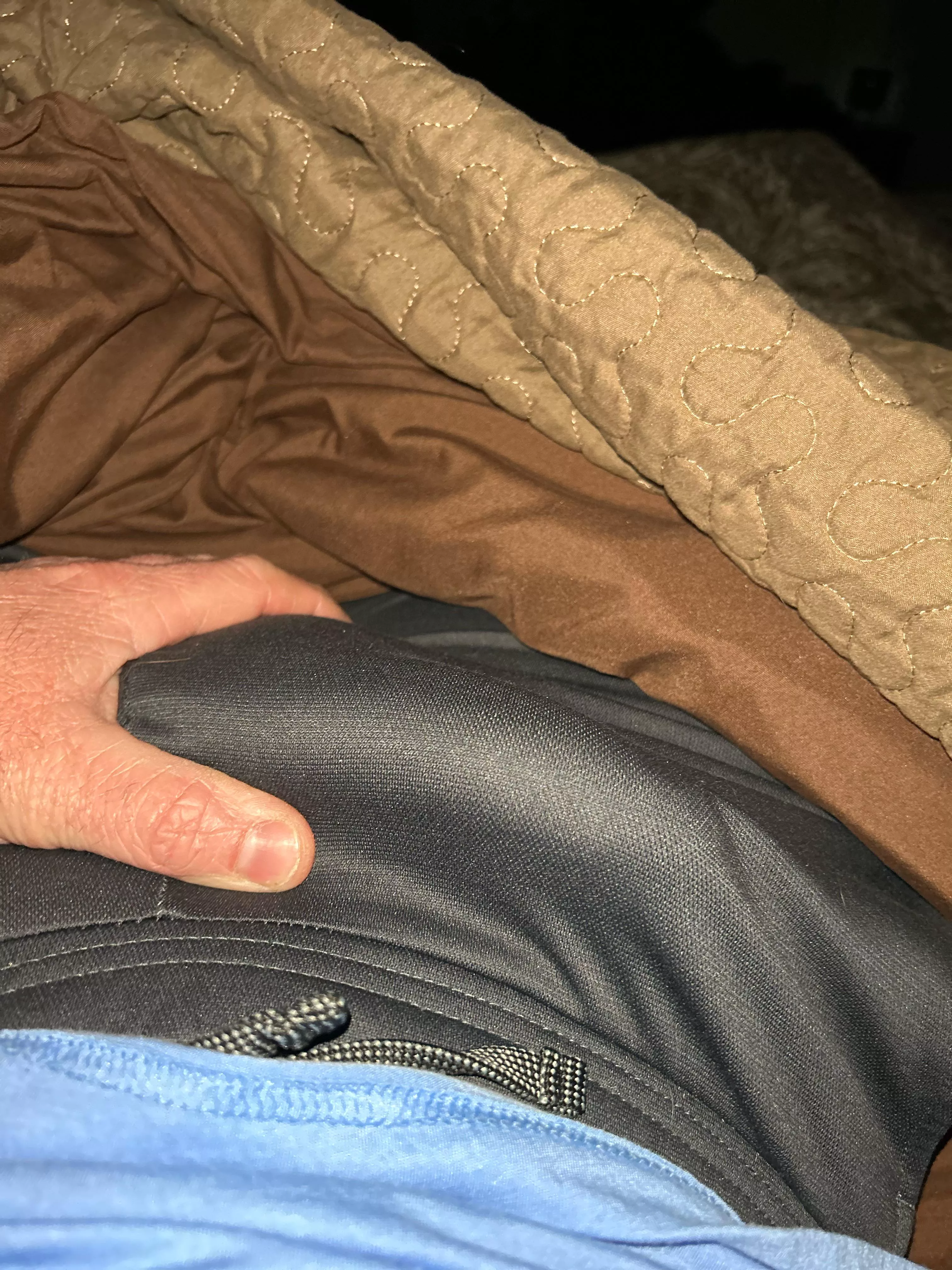 Hard to go to sleep posted by makeherwetter